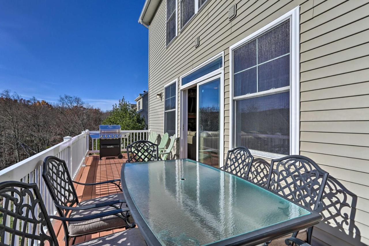 New ! Slopeside Townhome : Wfh, Ski, Dine & Hike Tannersville Luaran gambar