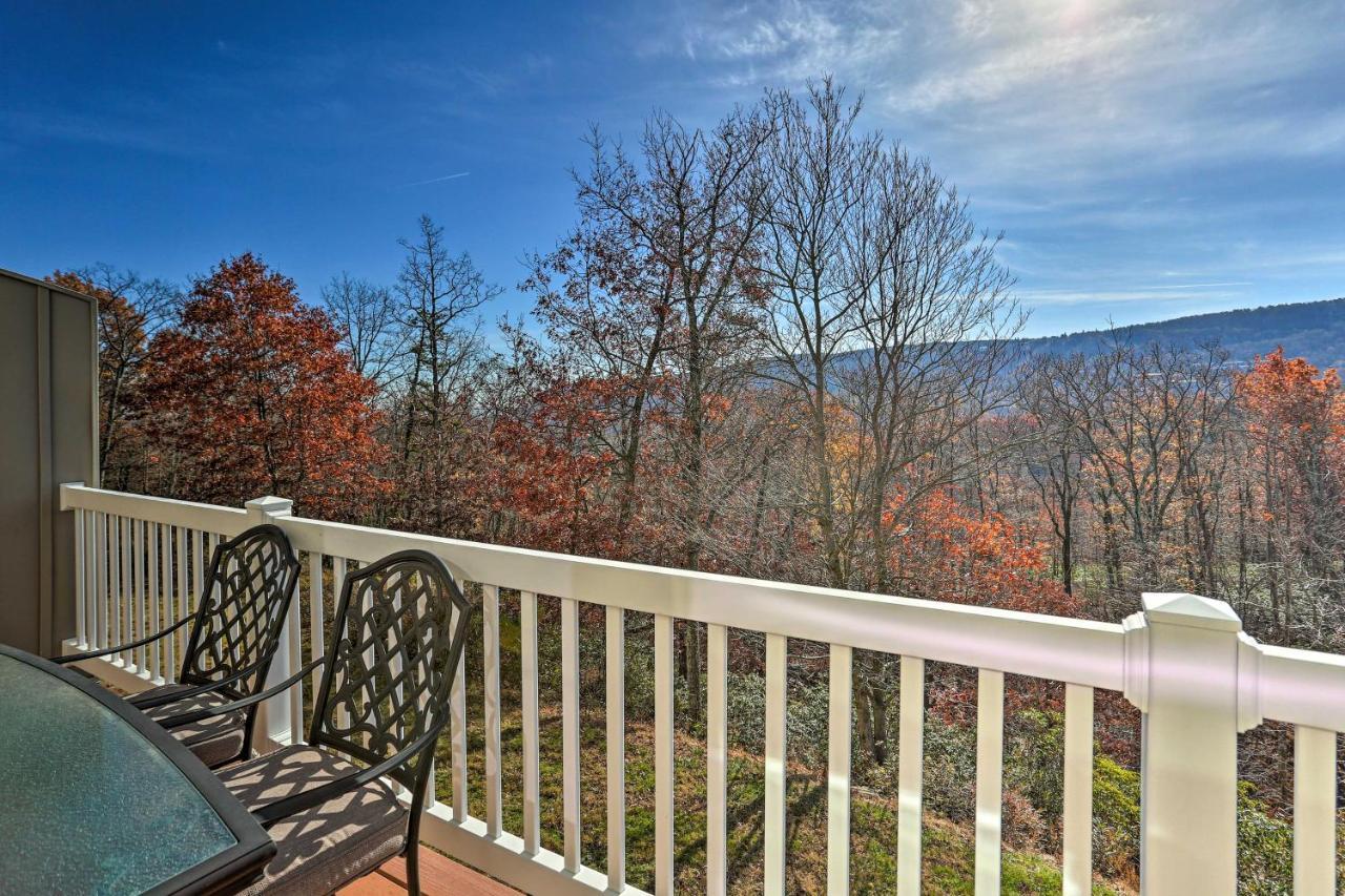 New ! Slopeside Townhome : Wfh, Ski, Dine & Hike Tannersville Luaran gambar