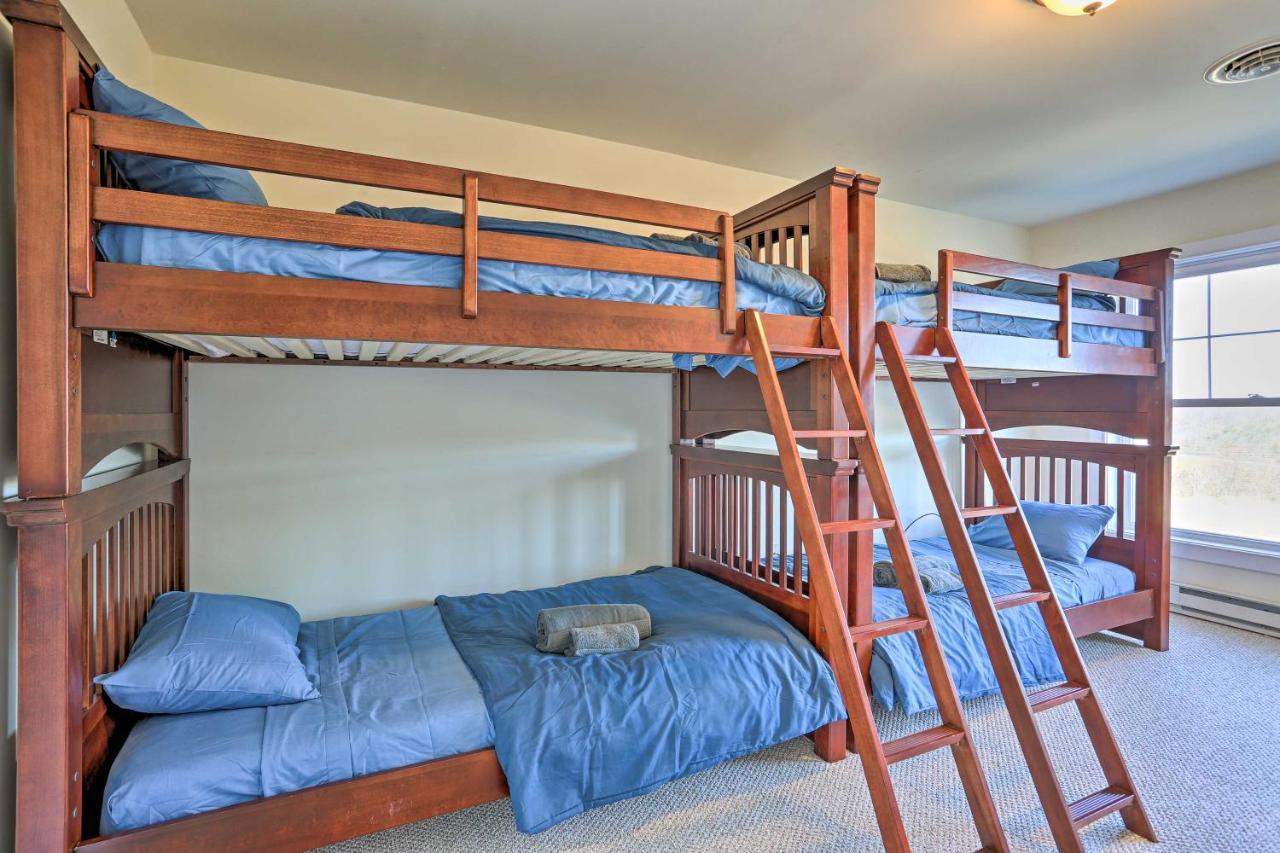New ! Slopeside Townhome : Wfh, Ski, Dine & Hike Tannersville Luaran gambar